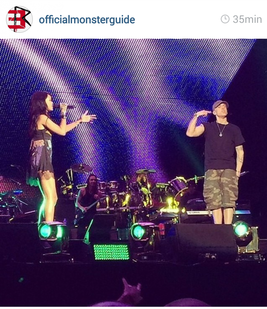 Eminem, Rihanna e il The Monster Tour: video, foto e resoconto